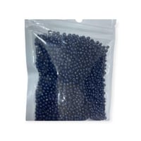 خرز ملون كحلي غامق 8 ملي