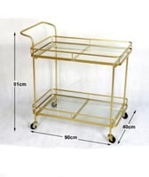 عربه تقديم ضيافه حديد