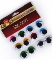 عيون ملون حجم وسط