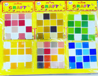 فسيفساء بلاط الوان متعدد 6 كيس كل كيس 16 قطعه