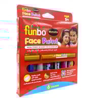 الوان وجه 6لون فامبو