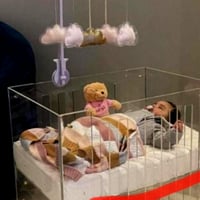 سرير اكريلك سماكه 8 ملي الطو 77سم الارتفاع 77سم ال...