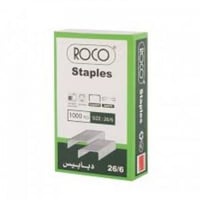 دبوس دباسه مقاس 26/6 علبه1000دبوس للدباسات العاديه