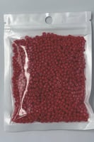 خرز ملون 8 ملي احمر حيوي