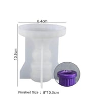 قالب سلكون شمع 10.5*8.4