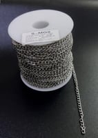 سلسال فضي 30يارد رقم 100 مقاس0.8 17-1