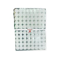 شك شك دائري ابيض لاصق عاشق ومعشوق2.5 سم 240 قطعه