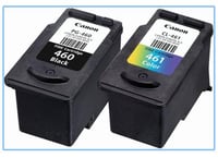 حبر طابعه كانون طقم عدد 2حبه٤٦٠-٤٦١