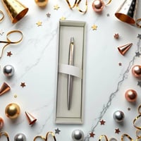 قلم باركر فرنسي ذهبي