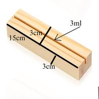 قاعده خشبيه طول 15 سم عرض 3سم ارتفاع 3سم سعه الفتح...