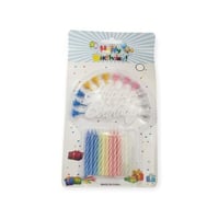 كرت شمع صغير حفلات حبة