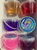 اسلايم ملون علبه 6 لون