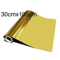 فينيل أسطح ذهبي مرايا30سم*100سم