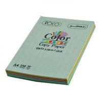 ورق تصوير ملون متعدد10لون 250ورقهA4