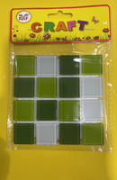 فسيفساء بلاط الوان متعدد 6 كيس كل كيس 16 قطعه