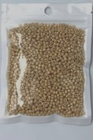 خرز ملون8 ملي بيج فاتح