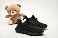 Yeezy Boost 350 V2 'Black' (Reflective) Kids اطفال