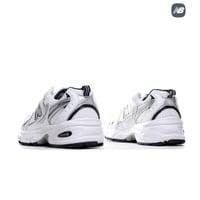 New Balance 530 White Silver | نيو بالانس 530 أبيض