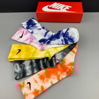 Nike socks | طقم جوارب نايك متوسطة من 5 قطع