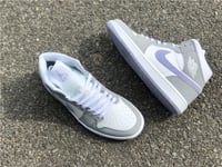 Air Jordan 1 Mid Aluminium Wolf Grey