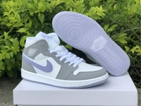 Air Jordan 1 Mid Aluminium Wolf Grey