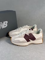 New Balance 327 Dark Red | نيو بالانس 327 أبيض