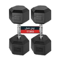 زوج دامبلز 17.5kg