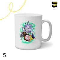 اكواب-rick and morty