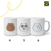 اكواب-Bare bears