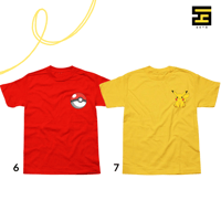 تيشيرتات-شخصيات بوكيمون