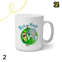 اكواب-rick and morty