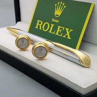 طقم قلم مع كبك رولكس