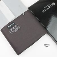 قماش ديفون مقلم بلاتنيوم