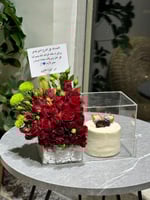 كيك مع استاند ورد