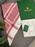 شماغ رولكس احمر فاتح