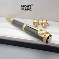 طقم قلم مع كبك مونت بلاك