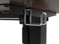 906- طاولة مكتب بني متغيرة الإرتفاع 120سم