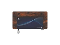 906- طاولة مكتب بني متغيرة الإرتفاع 120سم