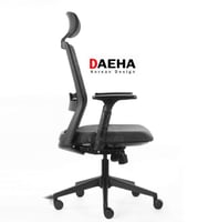 454-كرسي مكتب كوري أسود DAEHA - ايلي