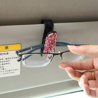 حامل نظارات وبطايق للسيارة