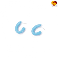 حلق ازرق باربع اشكال