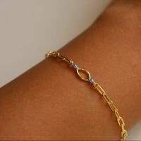 اسورة فضة 925 مطلية ذهب 18K