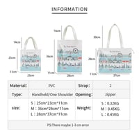 حقيبة هارودز بطبعات المتحف البريطاني -مقاس وسط