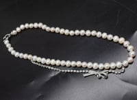 عقد اللولو الطبيعي وقوس الزركون