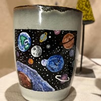 كوب 300مل مرسوم يدوياً- (the Planets)