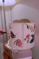 أبـاجورة-أغصَـان الغُـروب-مرسومه يدوياً