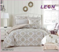 كريستال /مفرش ليون مخمل فرو