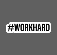 ملصق - Work hard