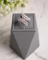 خاتم زركون بتصاميم الالماس [302]