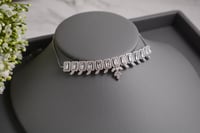 طقم زركون سويسري بلمعة ماسية لإطلالة راقية